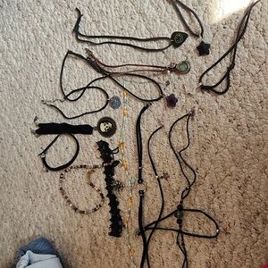 Huge Lot Of Choker Necklaces